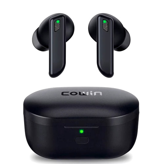 Cowin Apex Pro Wireless Bluetooth Hybrid Active Noise Cancelling Earbuds - Black