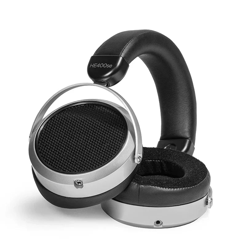 Hifiman HE400se Stealth Magnets Version Wired Open-Back Over-Ear Headphones - Black - Direct Headphones