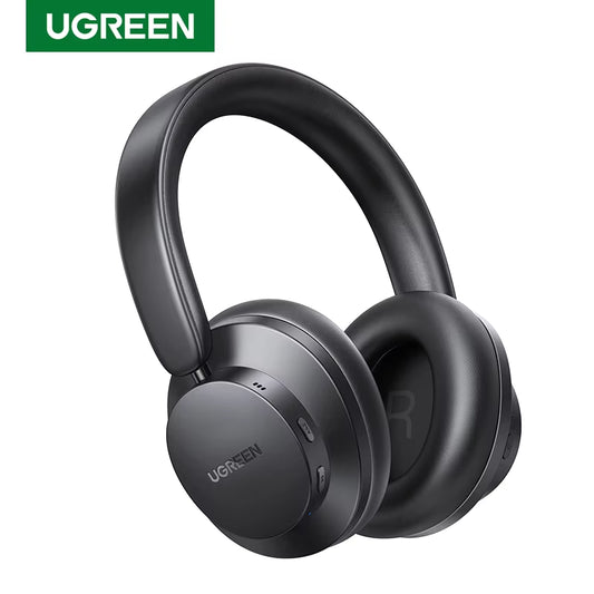 UGREEN HiTune Max3 Wireless Bluetooth Hybrid Active Noise Cancelling Over-Ear Headphones - Black