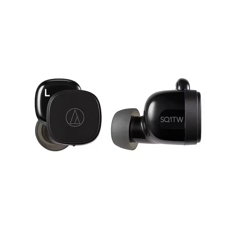 Audio-Technica ATH-SQ1TW True Wireless Bluetooth Earbuds