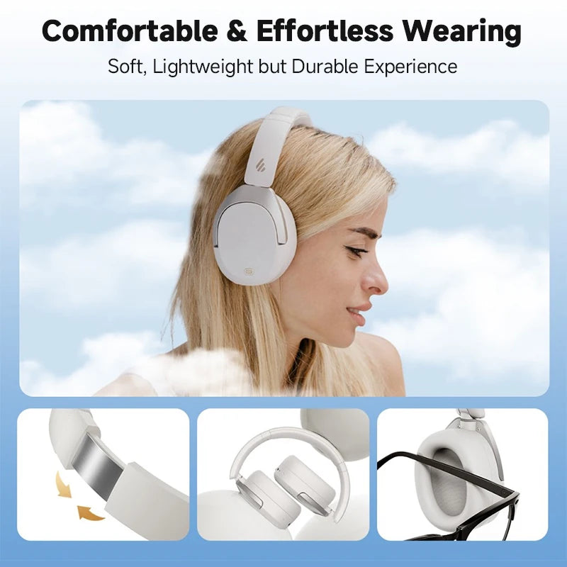 Edifier W830NB Wireless Bluetooth Active Noise Cancelling Over-Ear Headphones - Direct Headphones