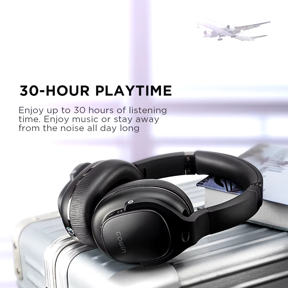 Cowin E9 Wireless Bluetooth Hybrid Active Noise Cancelling Over-Ear Headphones