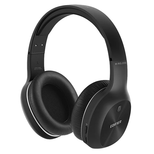 Edifier W800BT Plus Wireless Bluetooth Stereo Over-Ear Headphones - Black