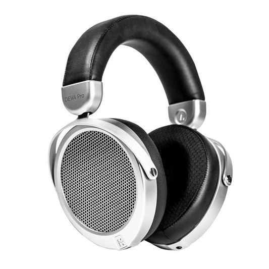 Hifiman Deva Pro Wired and Wireless Open-Back Over-Ear Headphones - Silver - Direct Headphones