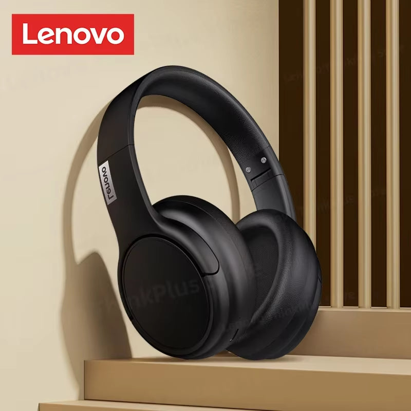 Lenovo TH20 Wireless Bluetooth Active Noise Cancelling Over-Ear Headphones 