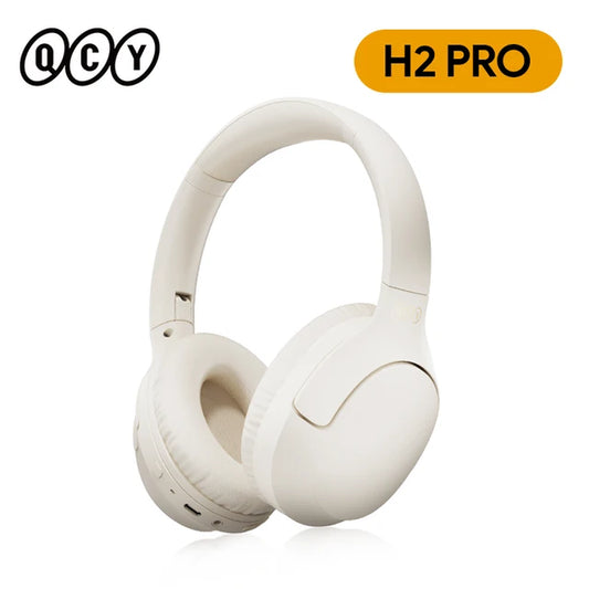 QCY H2 Pro Wired and Wireless Bluetooth Over-Ear Headphones 