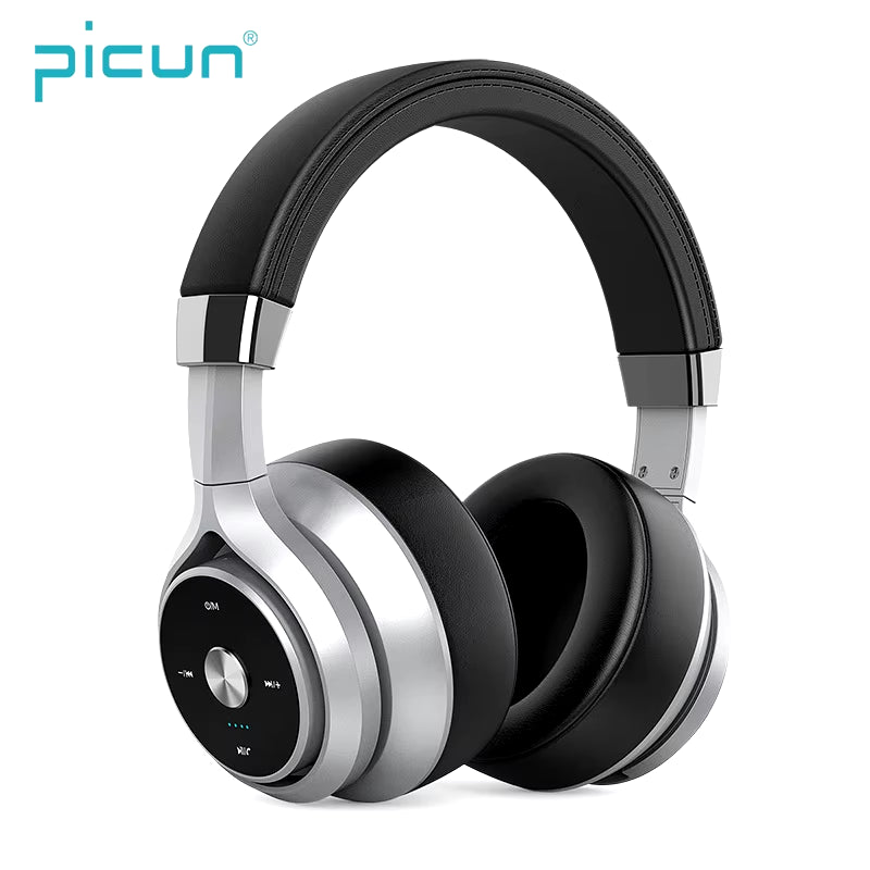 Picun P28X Wireless Bluetooth Active Noise Cancelling Over-Ear Headphones