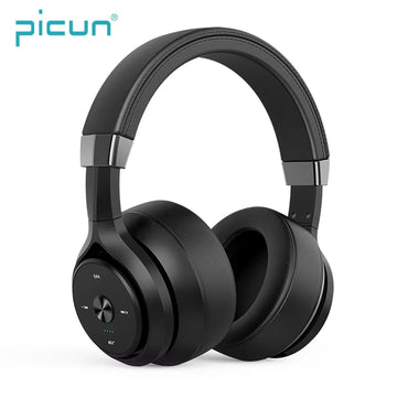 Picun P28X Wireless Bluetooth Active Noise Cancelling Over-Ear Headphones